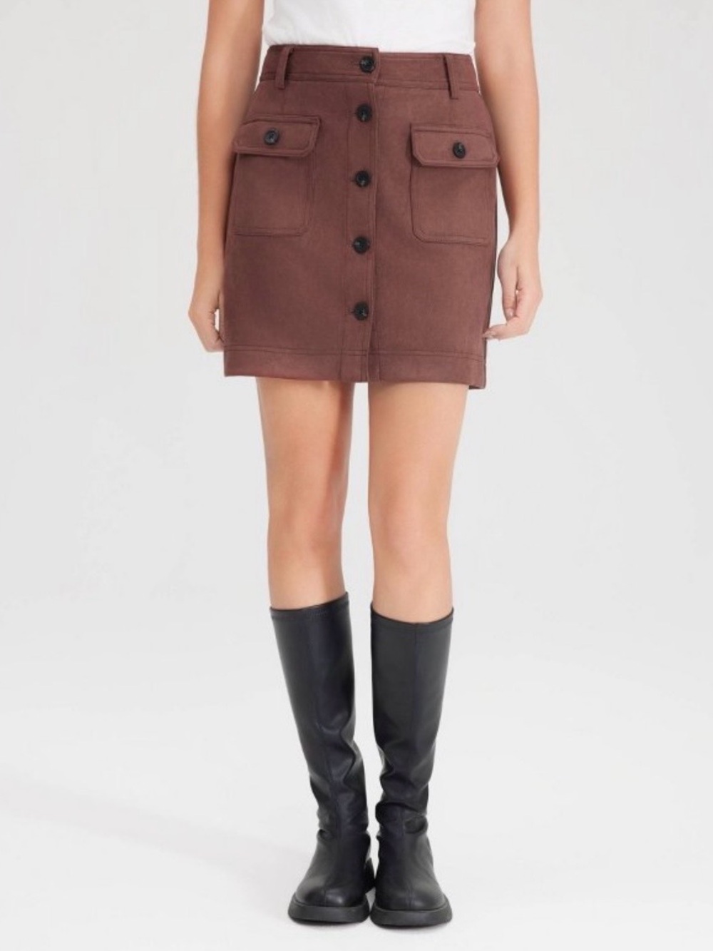 Universal Thread Faux Suede Mini A-Line Skirt  SOLD OUT